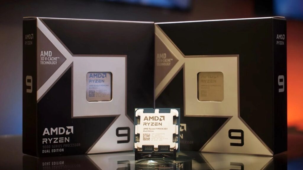 AMD Ryzen 9 9950X3D2: "Quái vật" đa nhiệm với công nghệ Dual 3D V-Cache