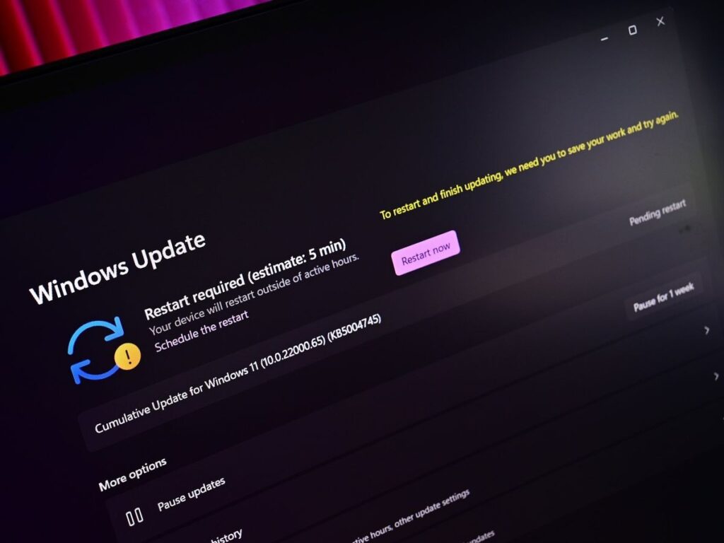Microsoft cho phép người dùng tạm cập nhật Windows 11 vô thời hạn
