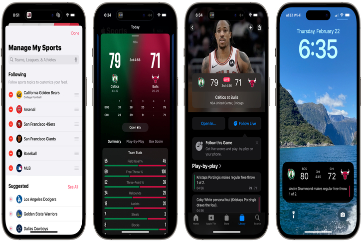 Apple Sports mở rộng sang hơn 90 thị trường trước thềm World Cup 2026
