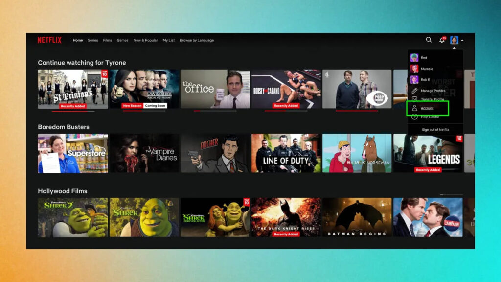 Cách tắt chia sẻ dữ liệu trên Netflix