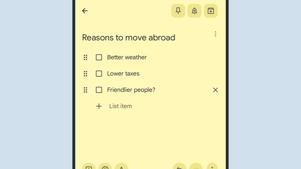 Tôi dùng Google Keep mỗi ngày và tính năng mới bị rò rỉ này là thứ tôi chờ đợi từ lâu