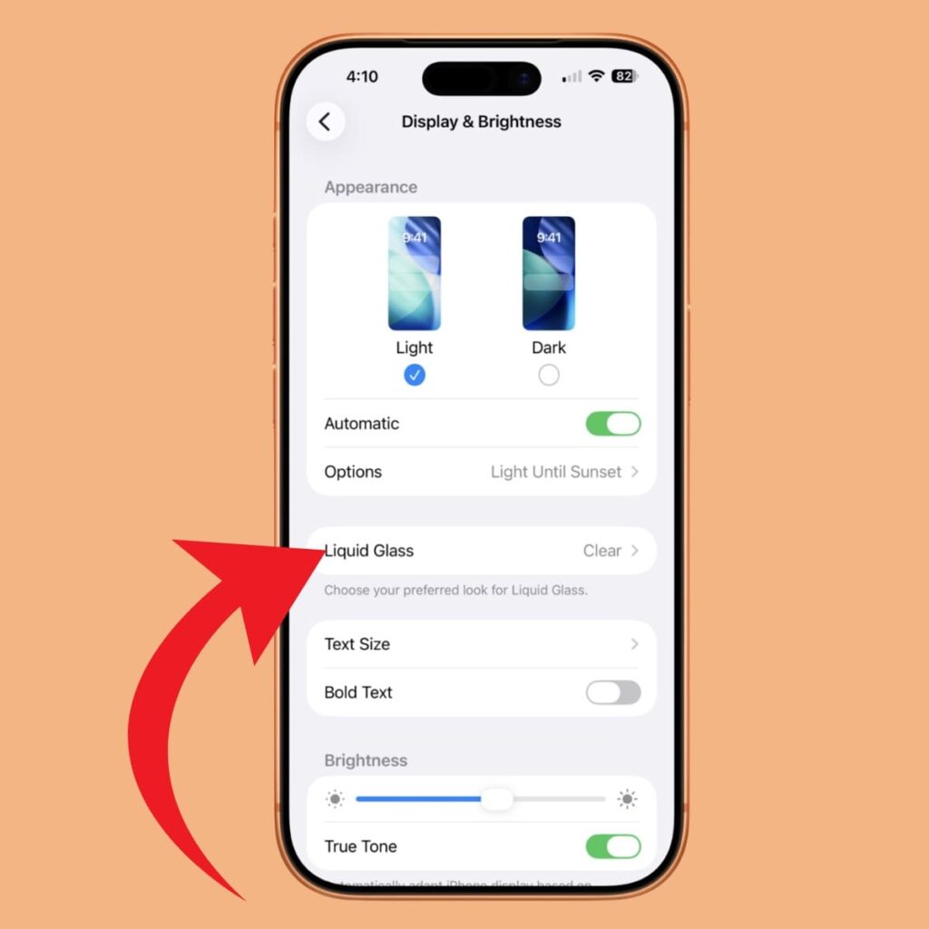 Cách tắt Liquid Glass trên iPhone