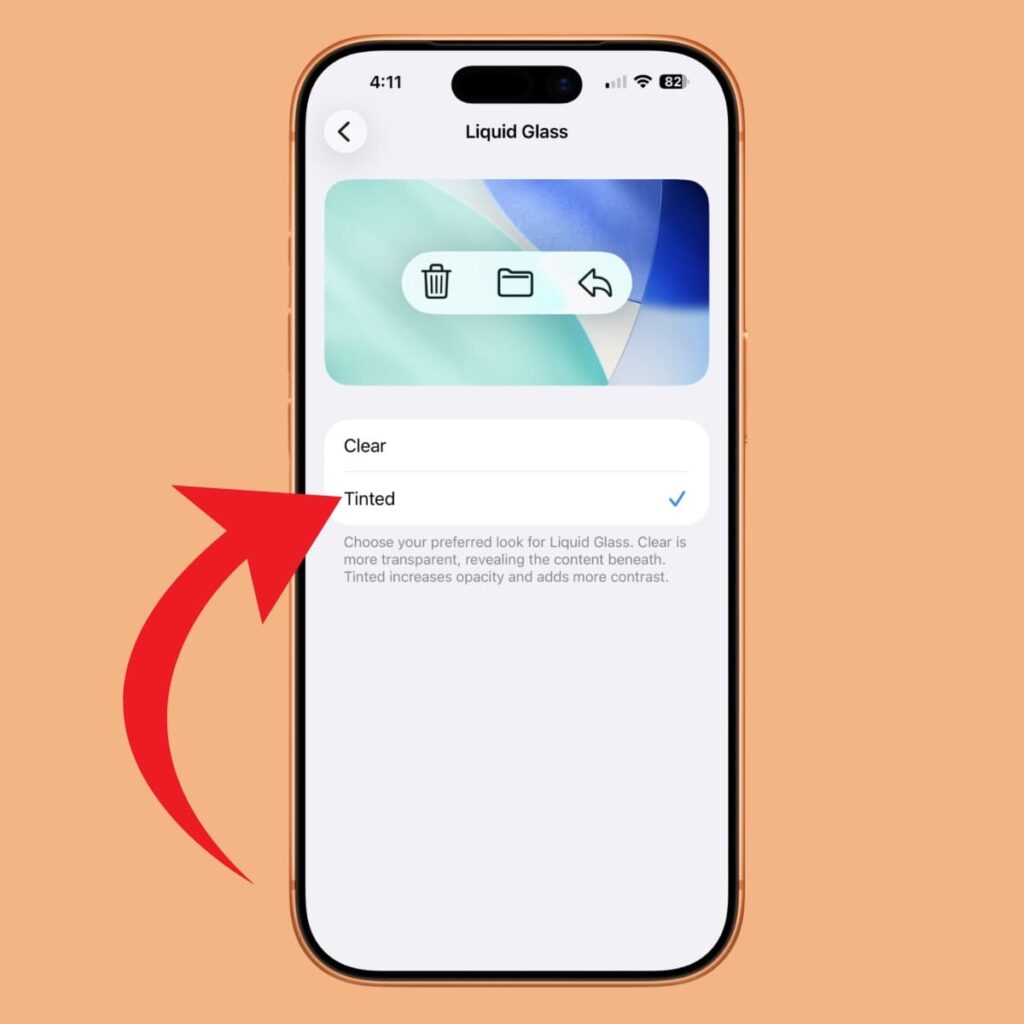 Cách tắt Liquid Glass trên iPhone
