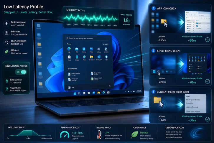 Microsoft bảo vệ tính năng tăng xung nhịp CPU để cứu vãn hiệu năng Windows 11