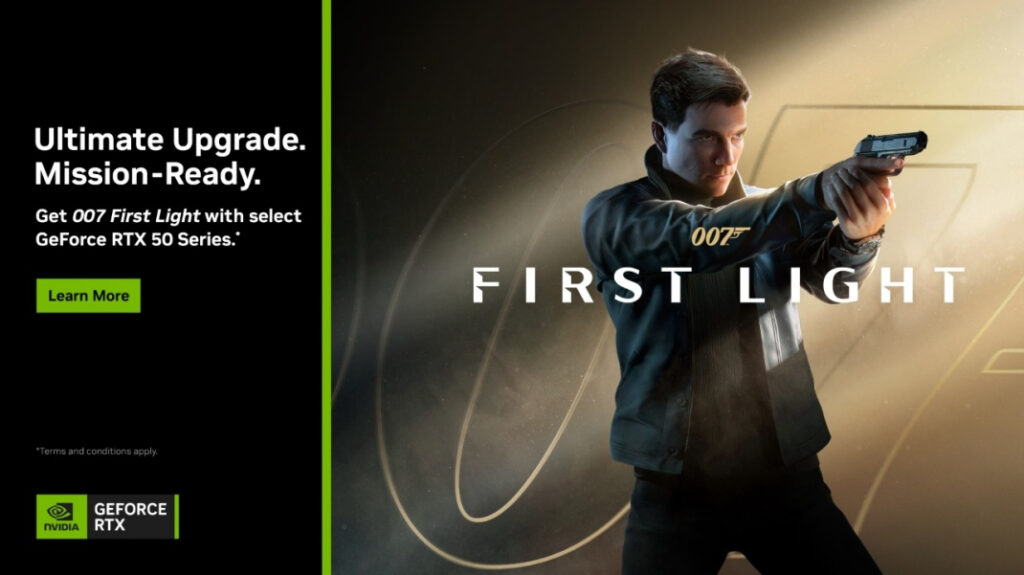 Nvidia tung ưu đãi "007 First Light": Tặng game James Bond miễn phí khi mua RTX 50 Series