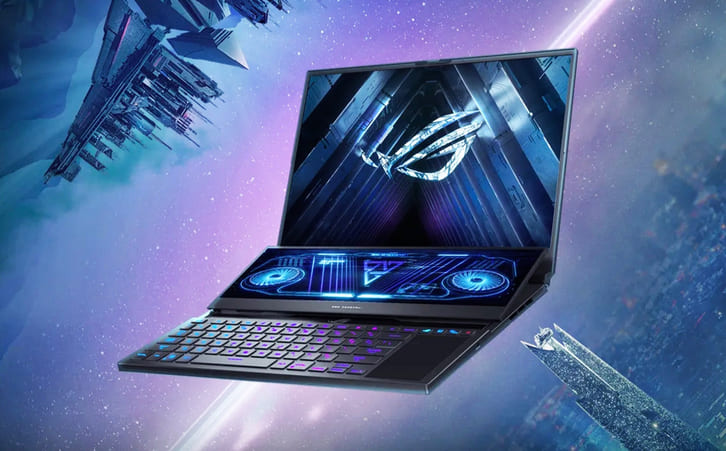 ASUS ROG Zephyrus Duo tạo dấu ấn với thiết kế laptop gaming hai màn hình