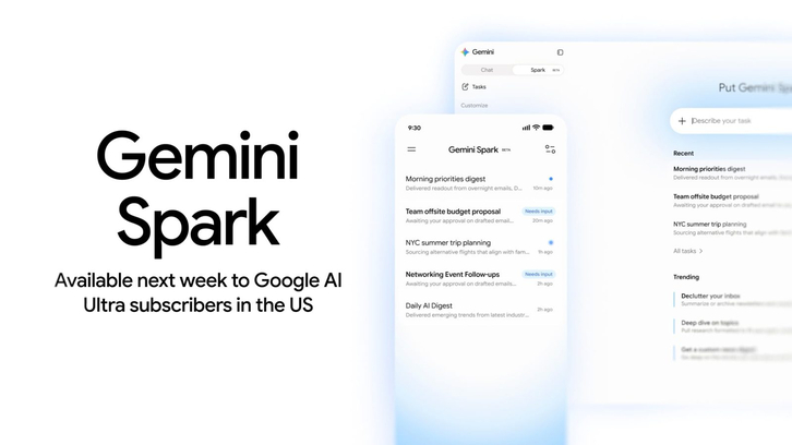 Gemini Spark – Tham vọng xây dựng trợ lý AI làm việc thay con người