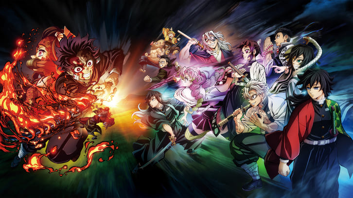 Ảnh nền Kimetsu no Yaiba đậm chất anime Nhật Bản