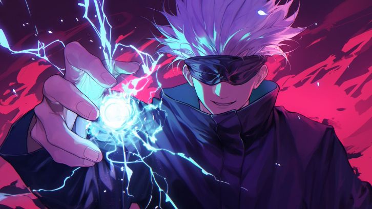 Hình nền anime 4K với nhân vật nam anime có tạo hình nổi bật