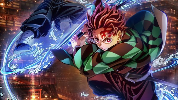 Hình nền anime 4K ngầu với nhân vật chiến đấu mạnh mẽ