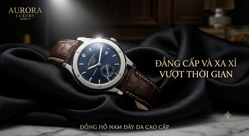 Prompt tạo hình đồng hồ nam