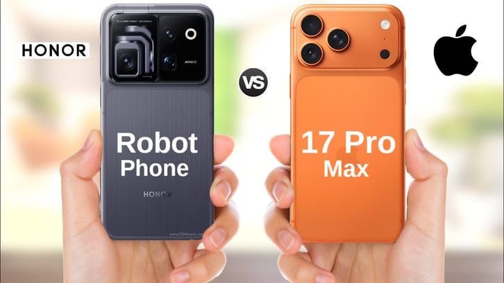 Honor Robot Phone vs iPhone 17 Pro Max: Ai phù hợp hơn?