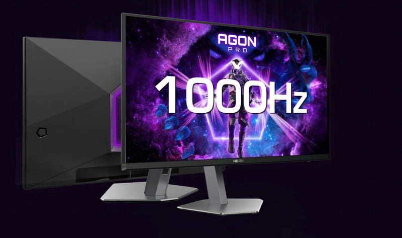 AOC Agon Pro AGP257FT sở hữu tần số quét 1.000Hz