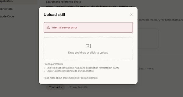 Lỗi tải tệp tin (File Upload Error)